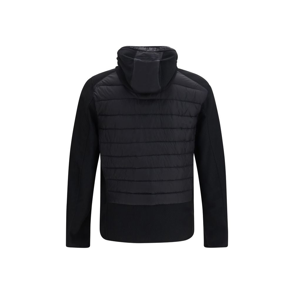 Doudoune longue Parajumpers noire en duvet d'oie