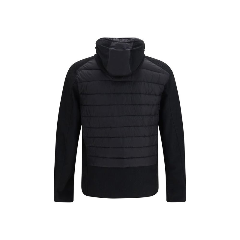 Doudoune longue Parajumpers noire en duvet d'oie