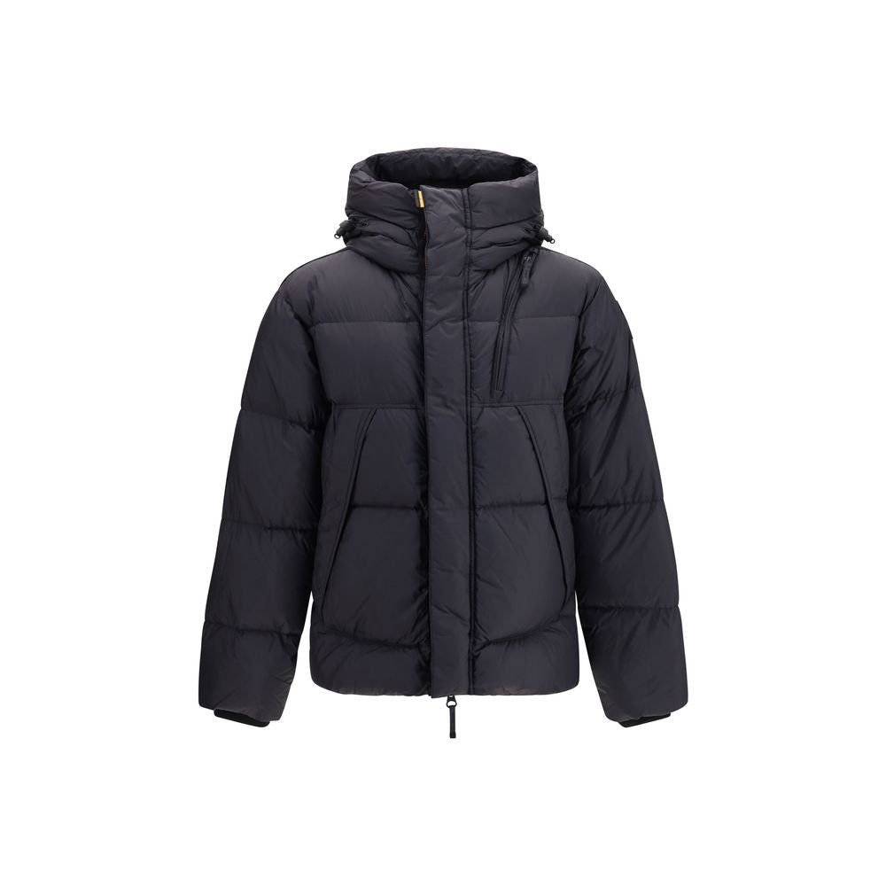 Doudoune longue Parajumpers noire en duvet d'oie