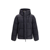 Doudoune longue Parajumpers noire en duvet d'oie