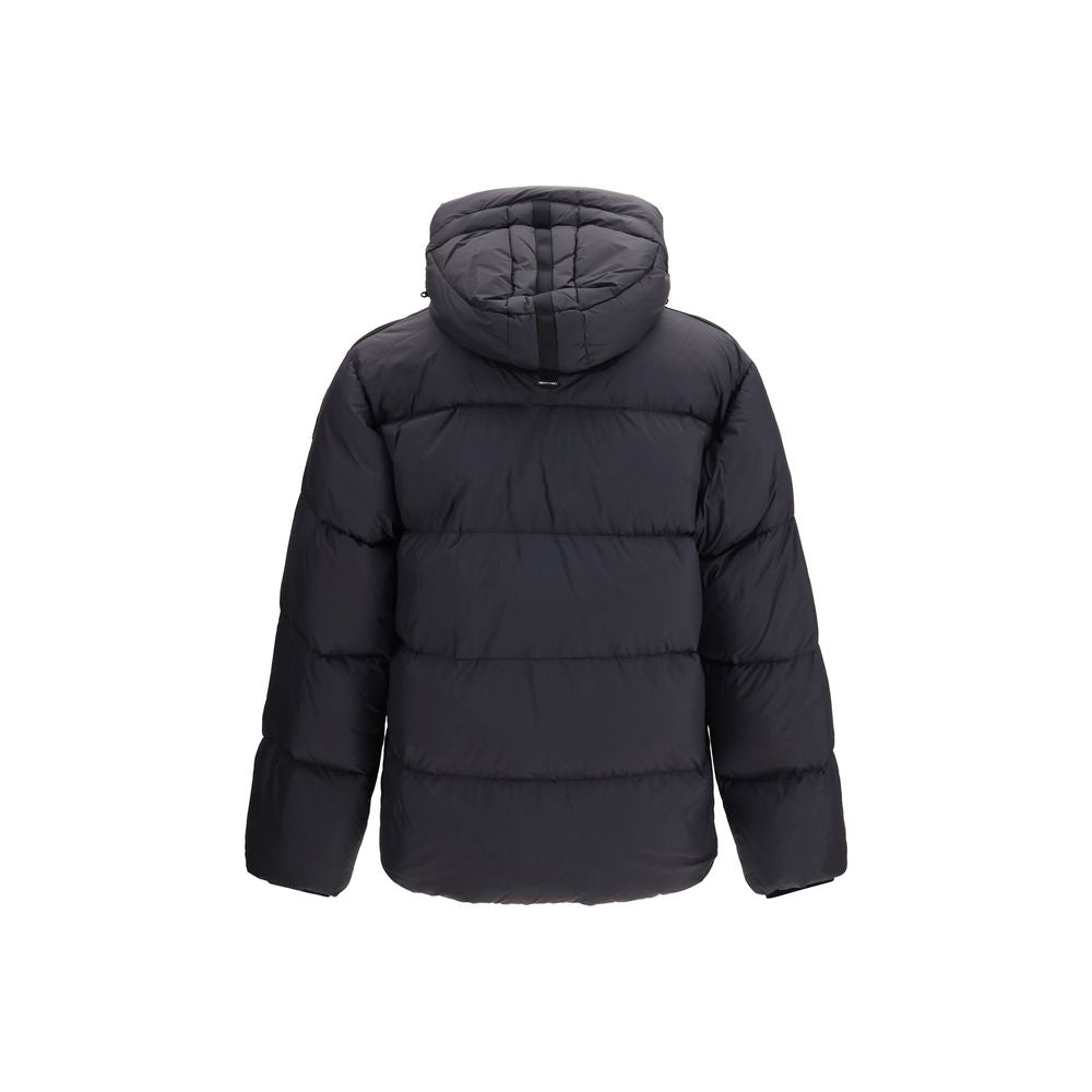 Doudoune longue Parajumpers noire en duvet d'oie