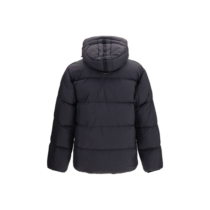Doudoune longue Parajumpers noire en duvet d'oie