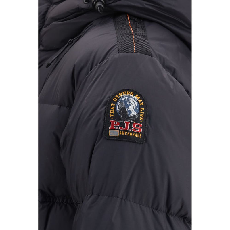 Doudoune longue Parajumpers noire en duvet d'oie
