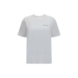 T-shirt en coton blanc cassé