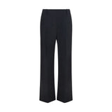 Khaite Pantalon Décontracté Noir en Polyester