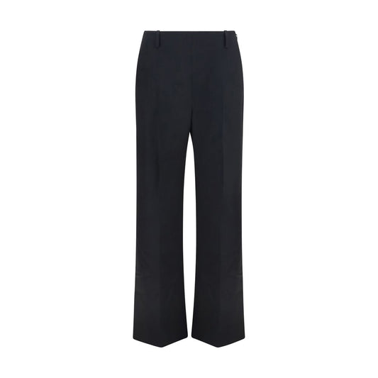 Khaite Pantalon Décontracté Noir en Polyester
