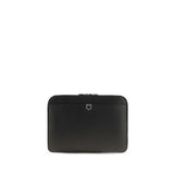 Sac bandoulière Ferragamo Bos Taurus en cuir de veau noir