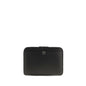 Ferragamo Black Calf Leather Bos Taurus Shoulder Bag