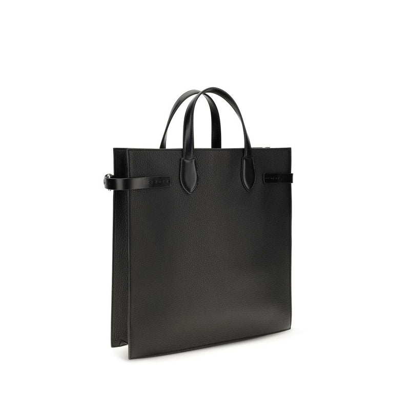 Sac bandoulière Valentino Garavani Bos Taurus en cuir de veau noir
