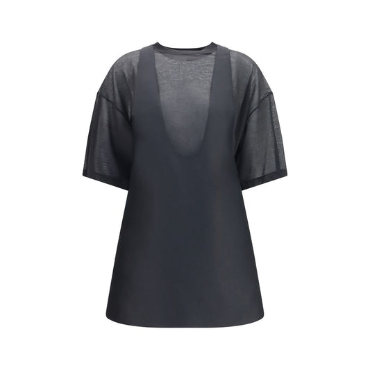 Robe Décontractée Balenciaga Oves Aries en Laine Noire
