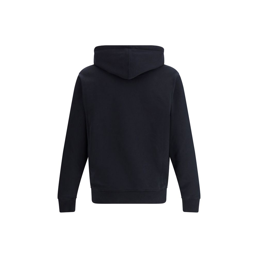 Sweat-shirt en coton noir Ami Paris