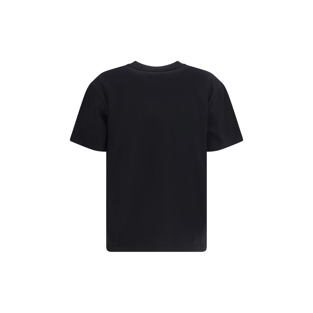 T-shirt en coton noir Ami Paris
