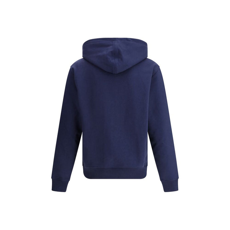Sweat-shirt en coton bleu Ami Paris