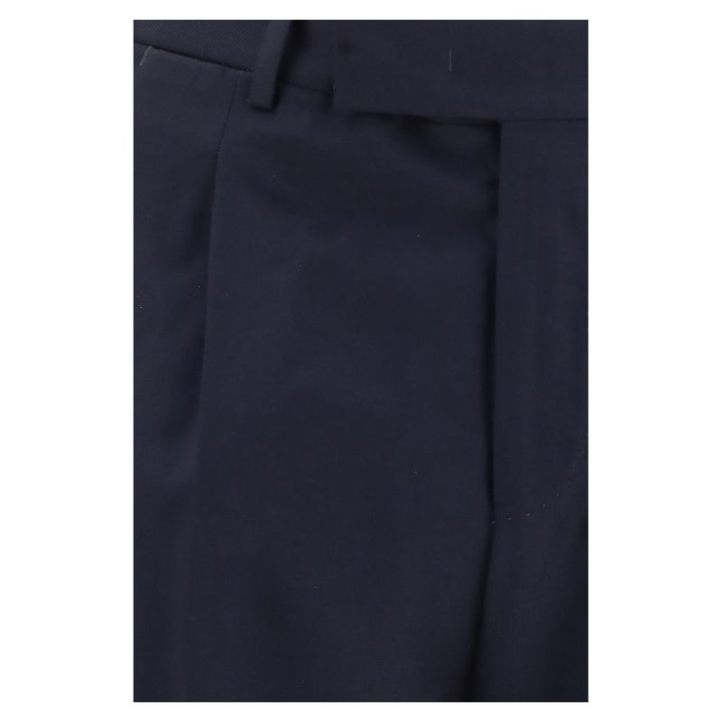 Pantalon décontracté PT Torino Oves Aries en laine bleue