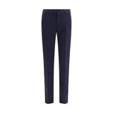 PT Torino Pantalon décontracté en élasthanne bleu