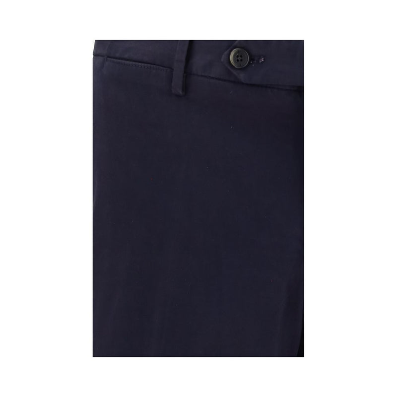 PT Torino Pantalon décontracté en élasthanne bleu