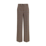 P.A.R.O.S.H. Pantalon décontracté Oves Aries en Laine Marron