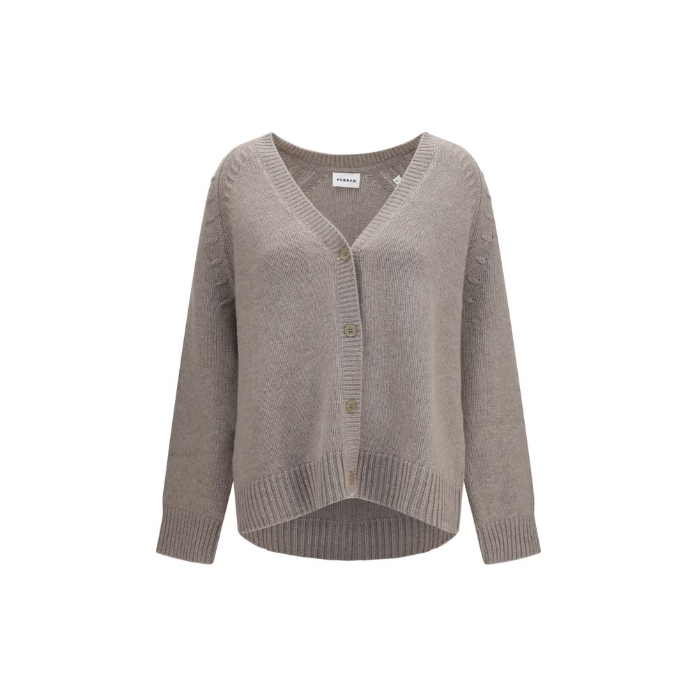P.A.R.O.S.H. Cardigan en cachemire beige