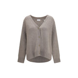 P.A.R.O.S.H. Cardigan en cachemire beige