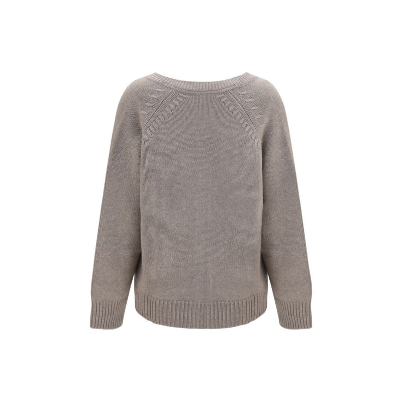 P.A.R.O.S.H. Cardigan en cachemire beige