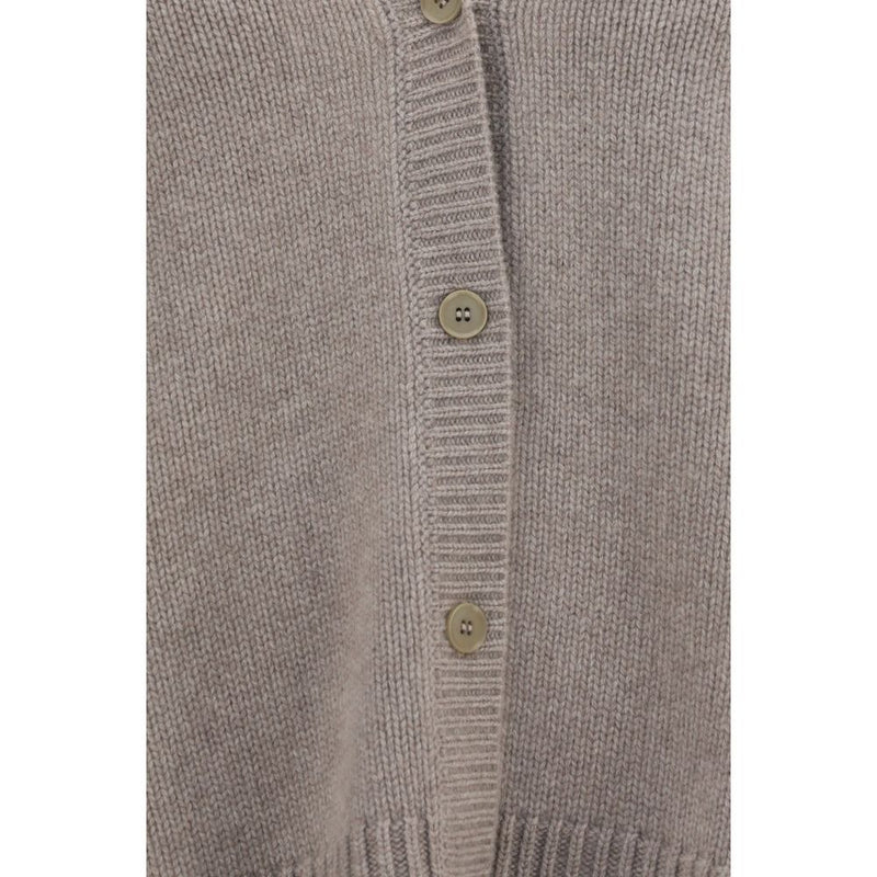 P.A.R.O.S.H. Cardigan en cachemire beige
