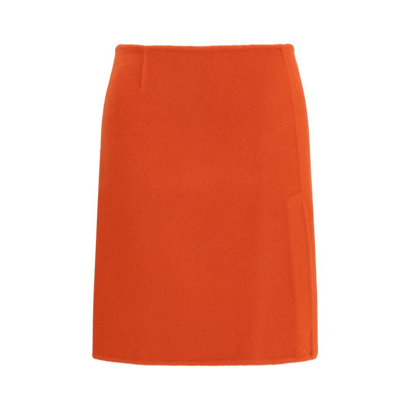 Mini-jupe P.A.R.O.S.H. en laine multicolore Oves Aries