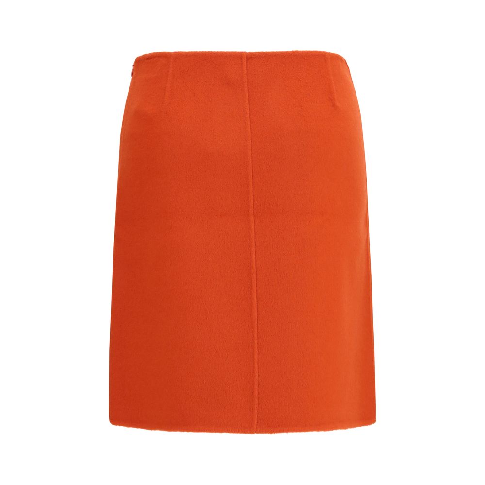 Mini-jupe P.A.R.O.S.H. en laine multicolore Oves Aries