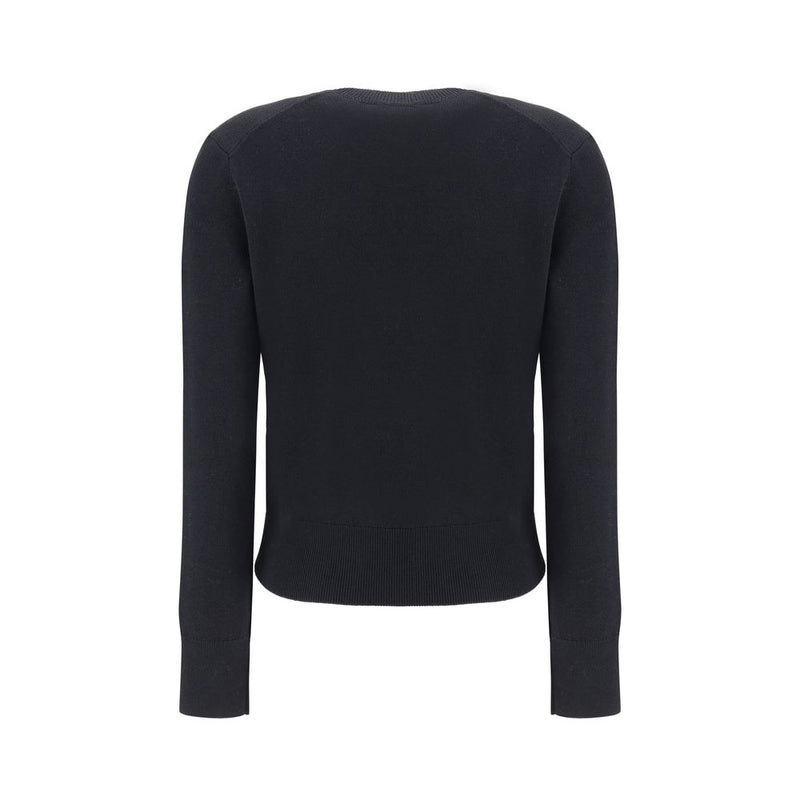 Ami Paris Sweat-shirt Oves Aries en Laine Noire