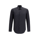 Chemise habillée Giorgio Armani en coton noir