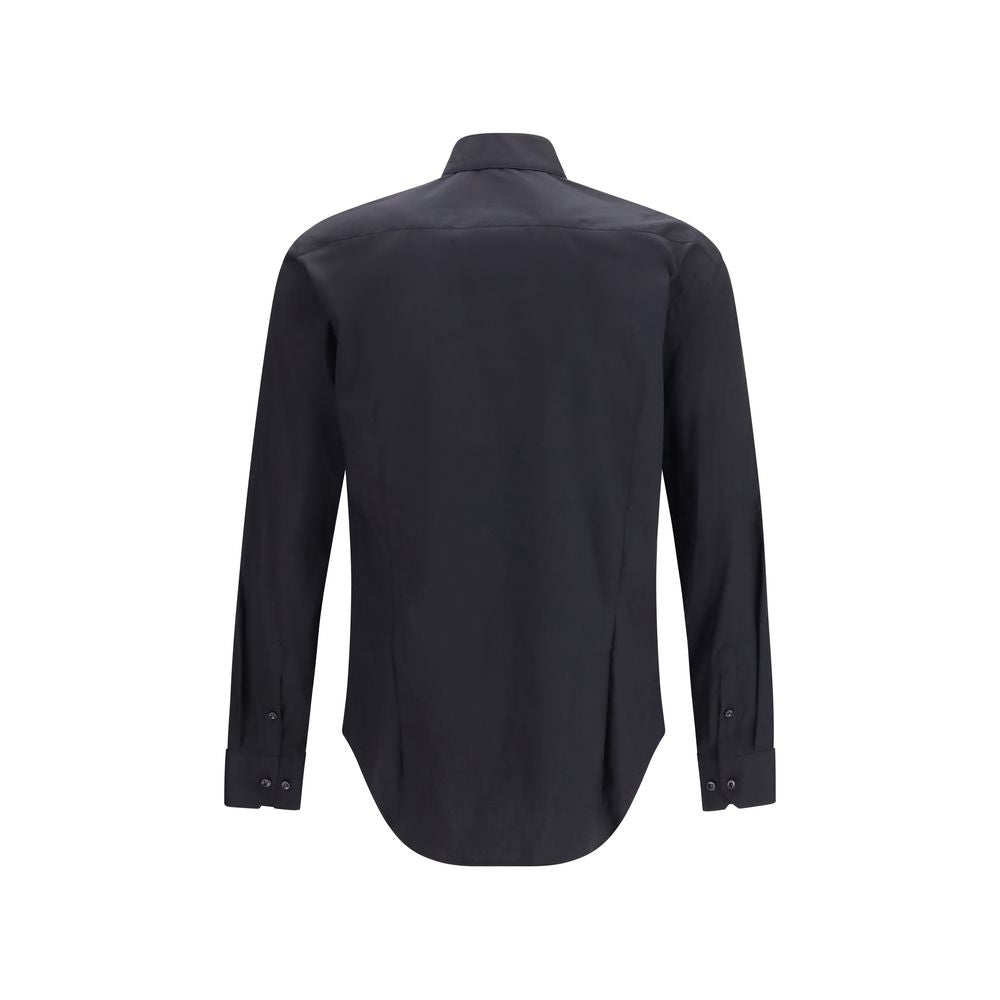 Chemise habillée Giorgio Armani en coton noir