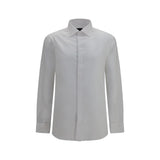 Giorgio Armani White Cotton Dress Shirt