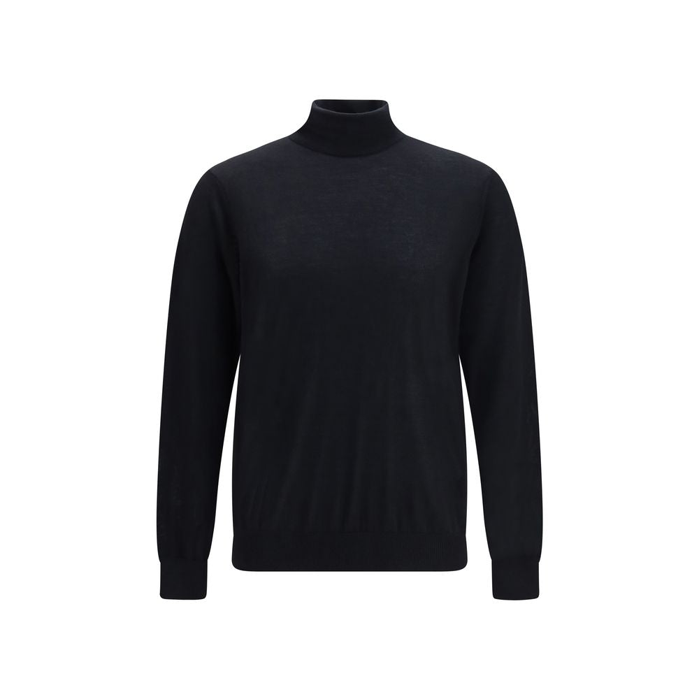 Pull en cachemire noir Giorgio Armani