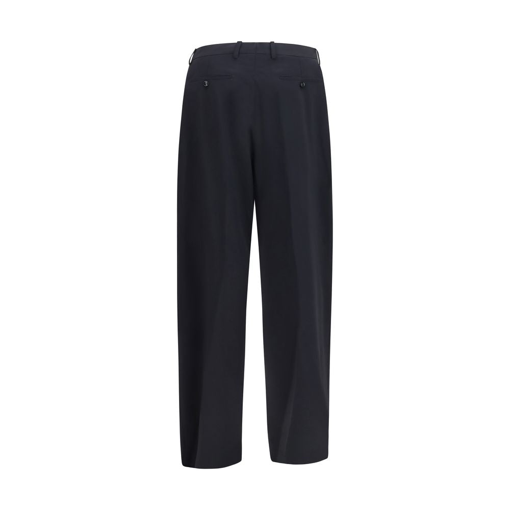 Pantalon de costume Giorgio Armani Oves Aries en laine bleue