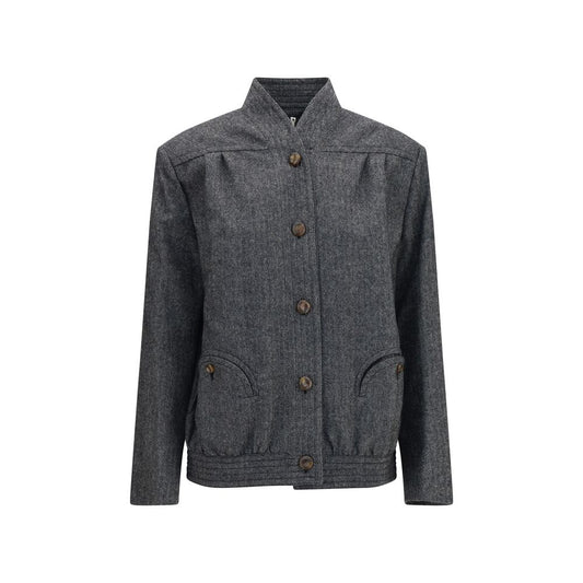 Veste Blazé Milano en laine grise modèle Oversize Aries