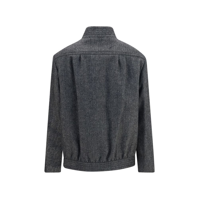 Veste Blazé Milano en laine grise modèle Oversize Aries