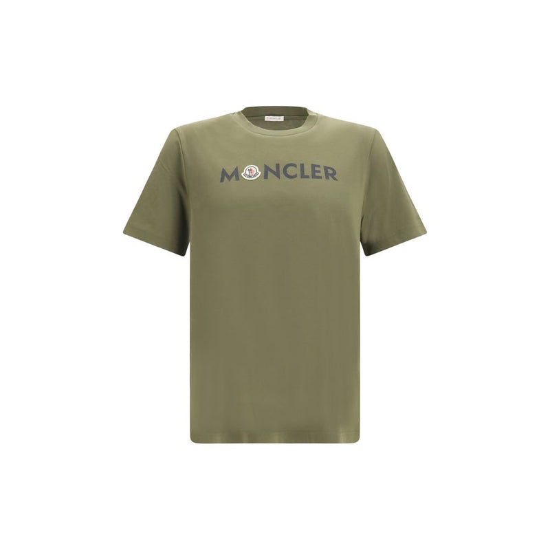 T-shirt Moncler bicolore en coton