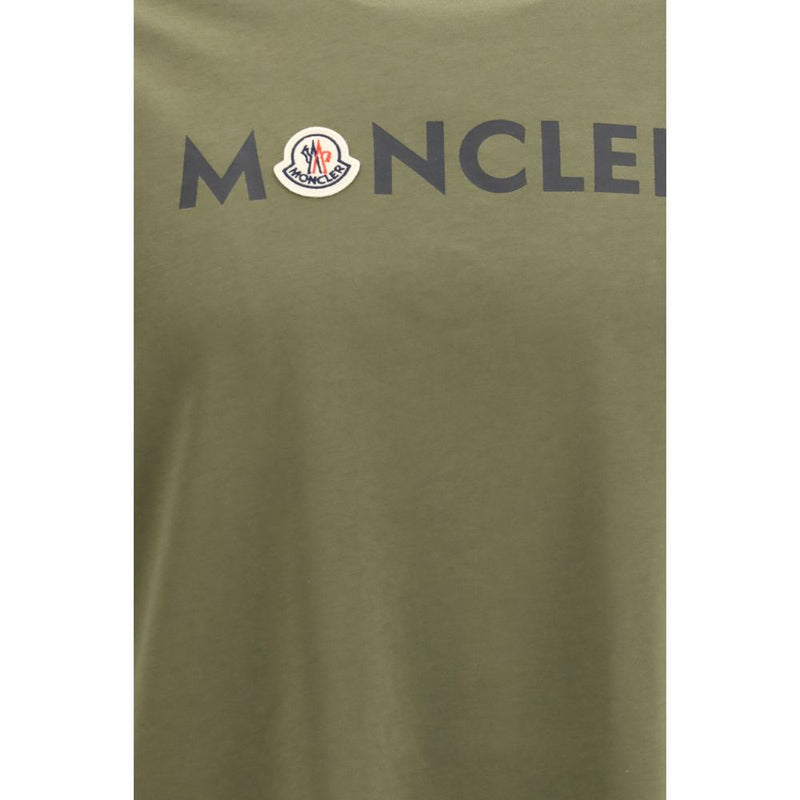 T-shirt Moncler bicolore en coton