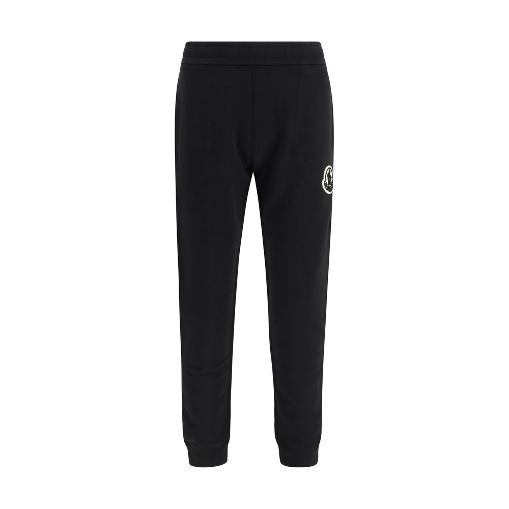 Pantalon de jogging Moncler noir en coton