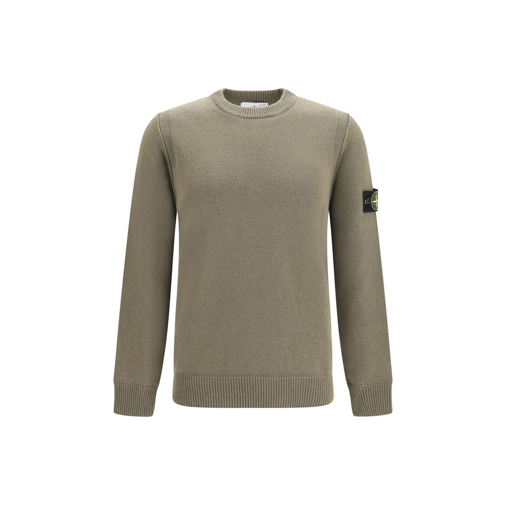 Sweat-shirt bicolore en coton Stone Island