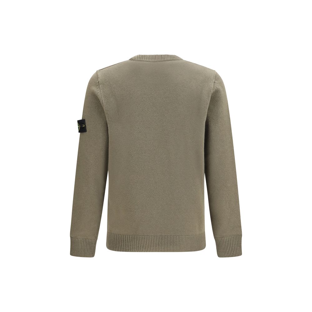 Sweat-shirt bicolore en coton Stone Island