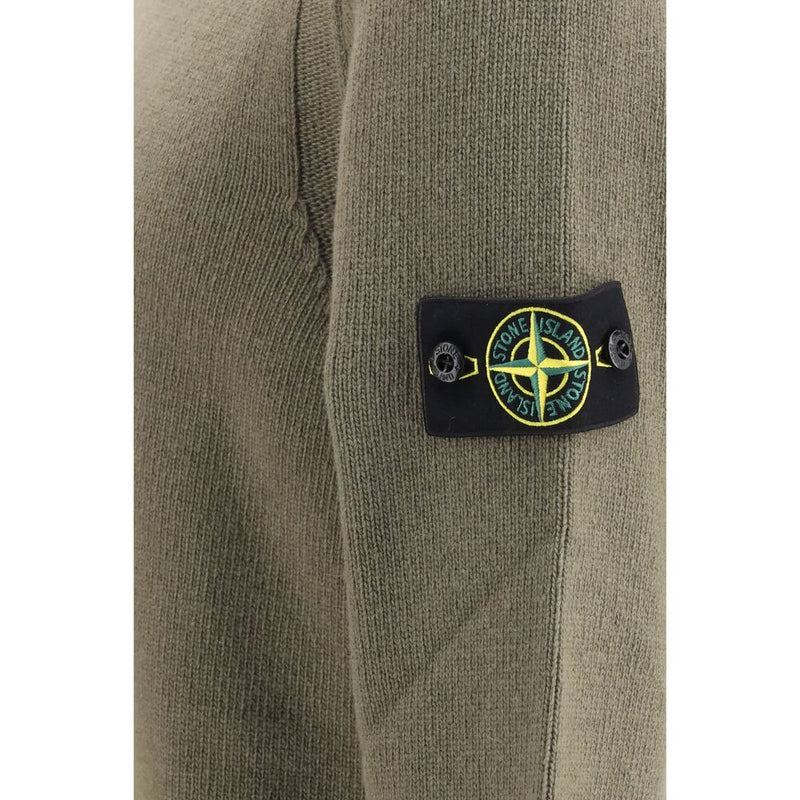 Sweat-shirt bicolore en coton Stone Island