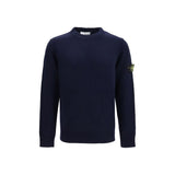 Sweat-shirt en coton noir Stone Island