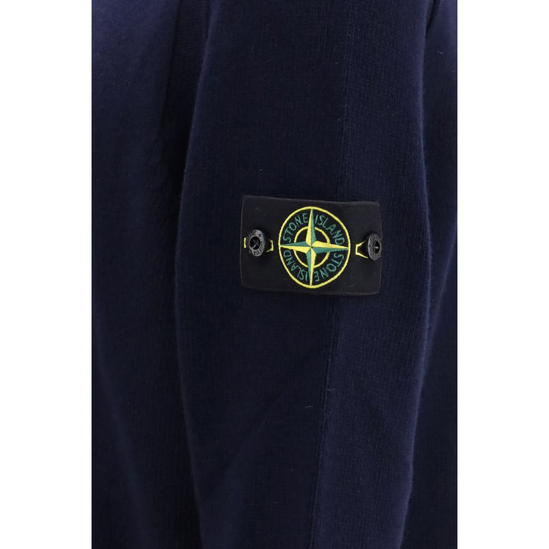 Sweat-shirt en coton noir Stone Island