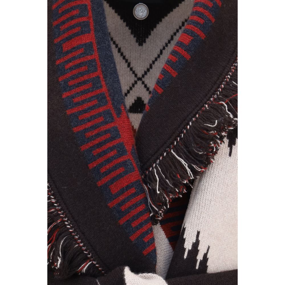 Gilet en cachemire multicolore Alanui