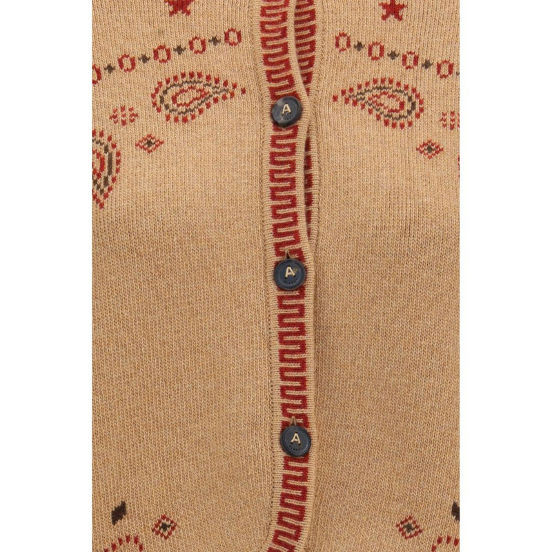 Alanui Brown Wool Oves Aries Full-Length Jacket