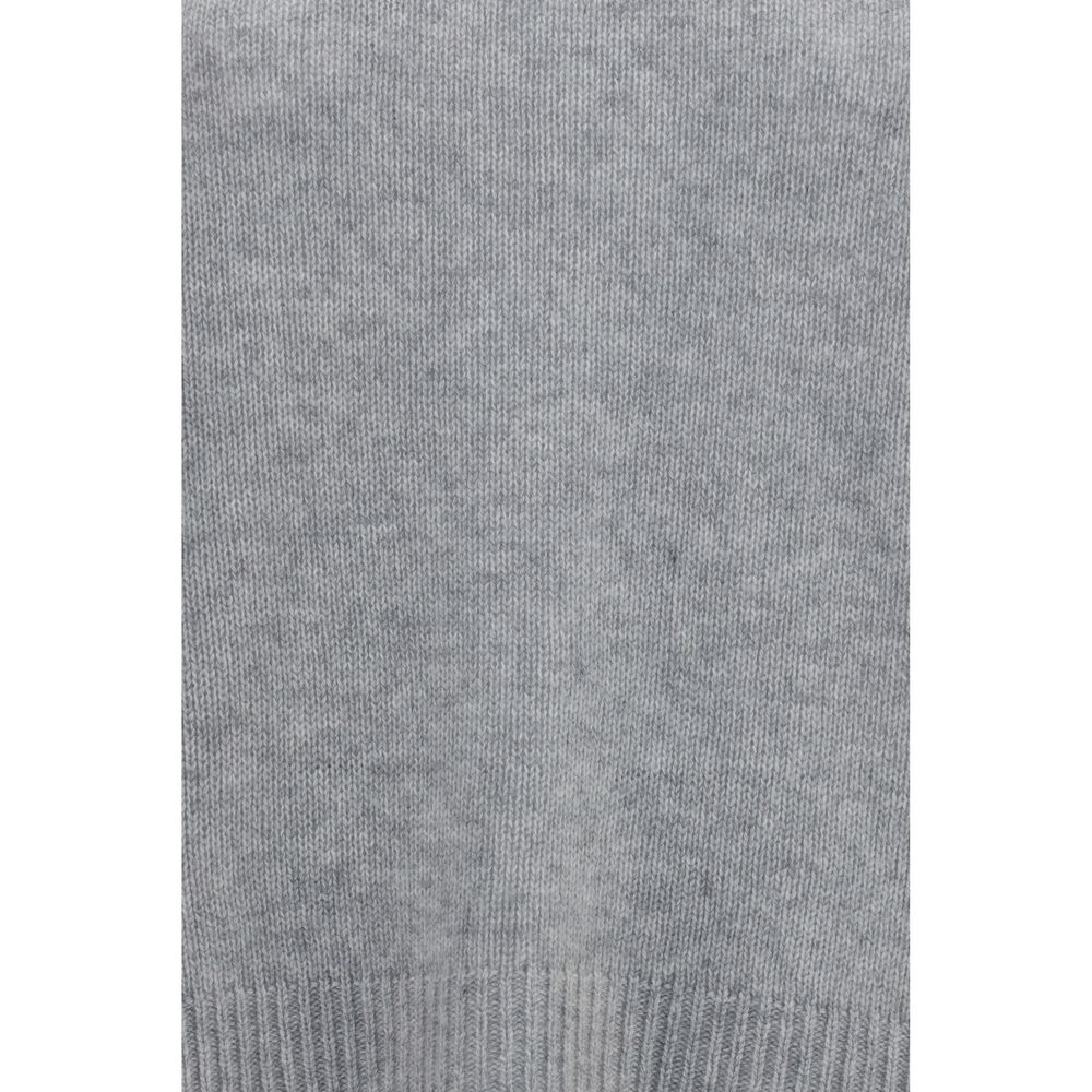 Sweat-shirt gris en cachemire Fabiana Filippi