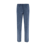 Pantalon décontracté Etro en coton bleu