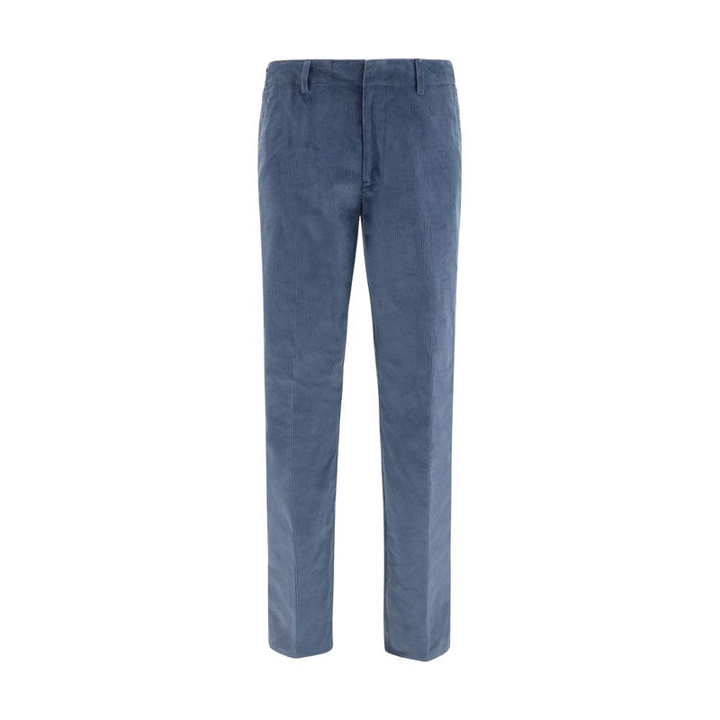 Pantalon décontracté Etro en coton bleu