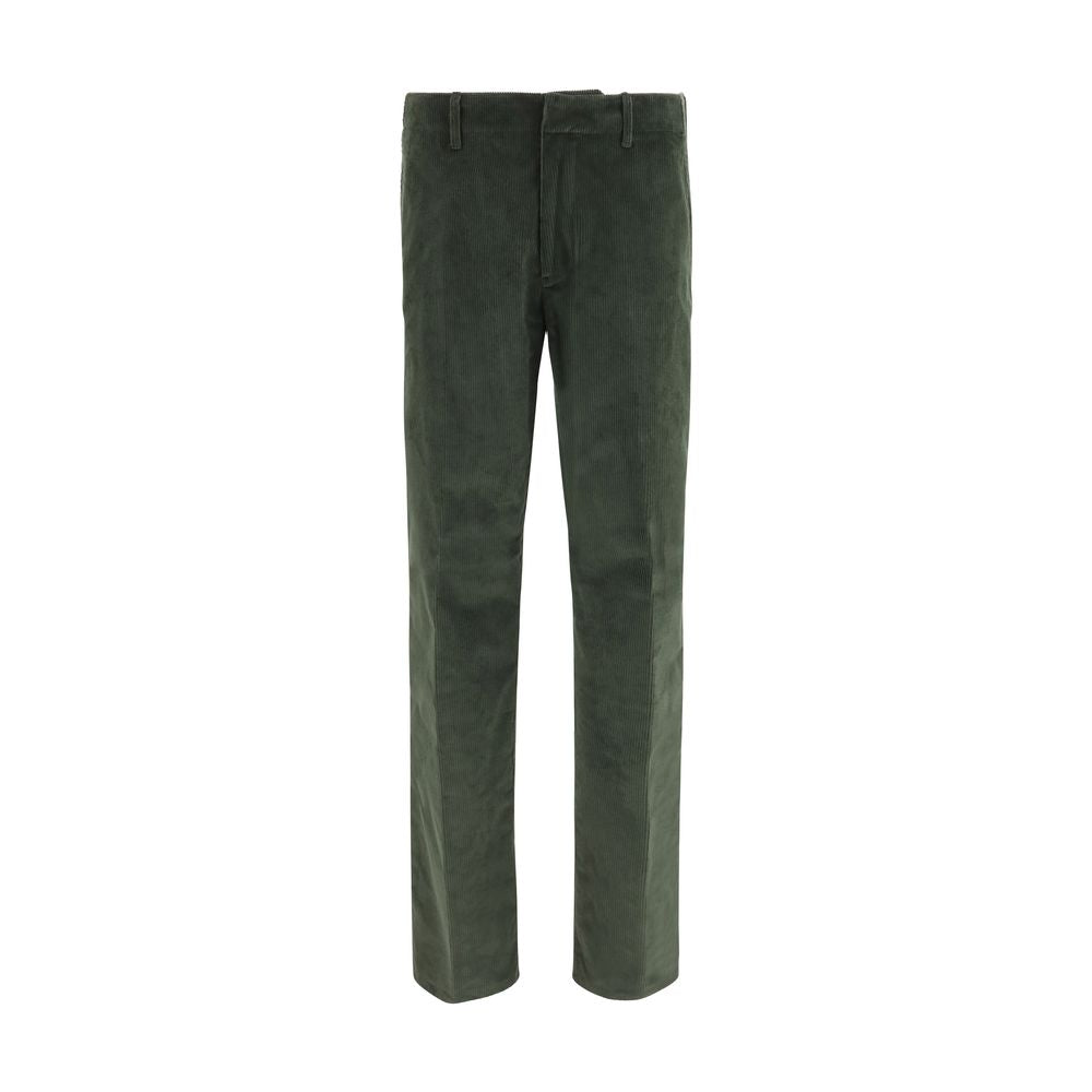 Pantalon décontracté en coton bicolore Etro