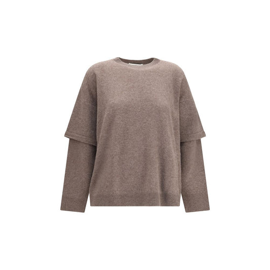 Sweat-shirt en laine brune Oves Aries Darkpark